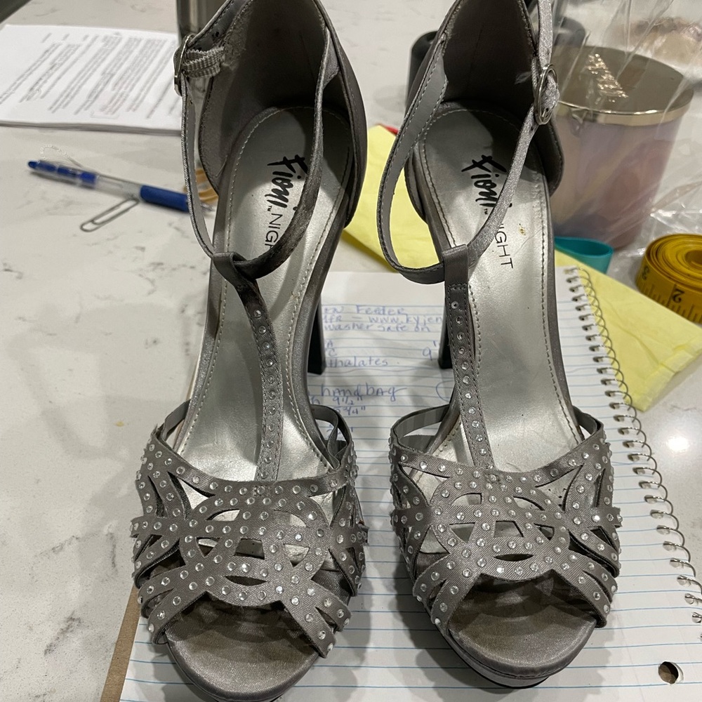 Strappy cocktail heels